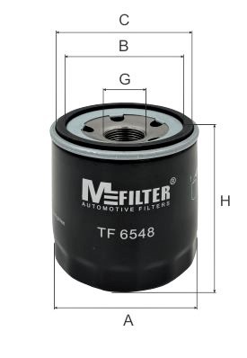 Масляный фильтр   TF 6548   MFILTER