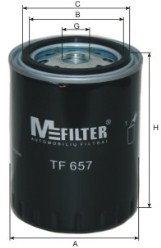 Масляный фильтр   TF 657   MFILTER