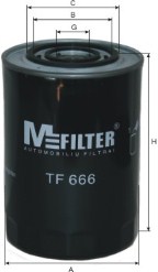 Оливний фільтр   TF 666   MFILTER