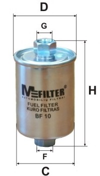 Фільтр палива   BF 10   MFILTER