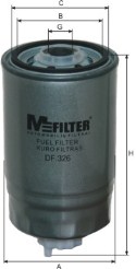 Фільтр палива   DF 326   MFILTER