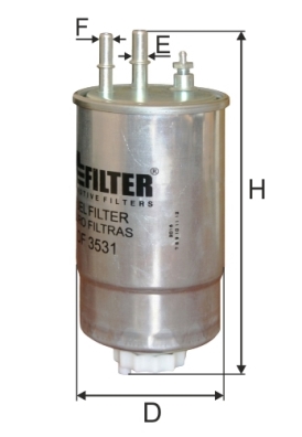 Топливный фильтр   DF 3531   MFILTER