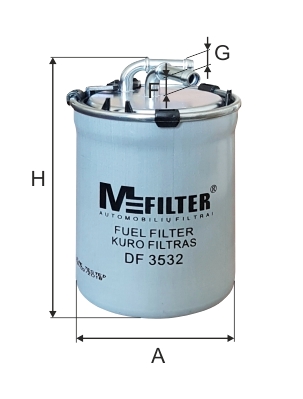 Топливный фильтр   DF 3532   MFILTER