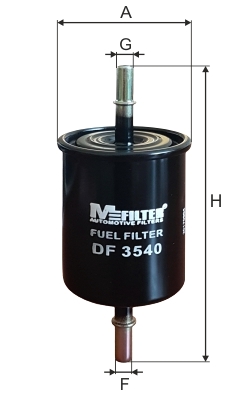 Топливный фильтр   DF 3540   MFILTER