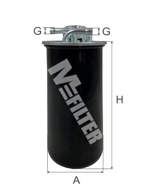 Топливный фильтр   DF 3567   MFILTER