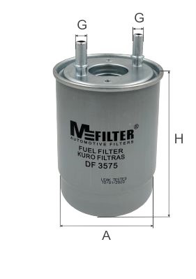 Топливный фильтр   DF 3575   MFILTER