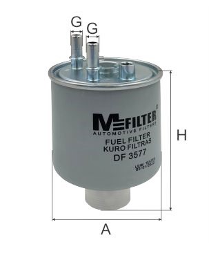 Топливный фильтр   DF 3577   MFILTER