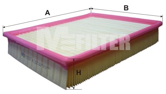 Воздушный фильтр   K 132   MFILTER