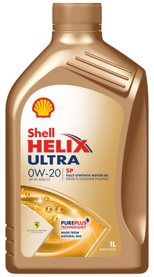 Моторное масло SHELL Helix Ultra SP 0W-20 1 л, 550063070
