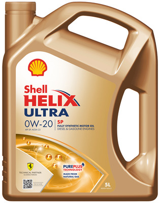 Моторное масло SHELL Helix Ultra SP 0W-20 5 л, 550063071