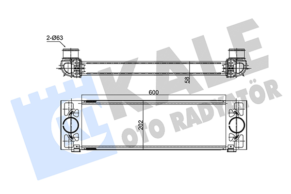 Интеркулер   354140   KALE OTO RADYATÖR