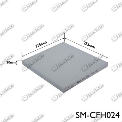 Фільтр, повітря у салоні   SM-CFH024   SpeedMate