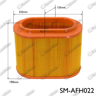 Воздушный фильтр   SM-AFH022   SpeedMate