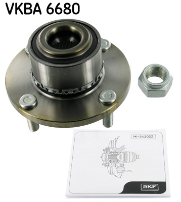 Комплект подшипника ступицы колеса   VKBA 6680   SKF