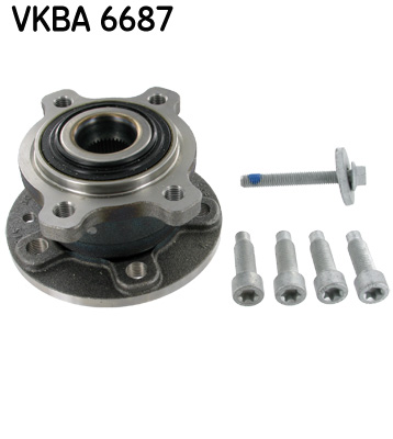 Комплект подшипника ступицы колеса   VKBA 6687   SKF