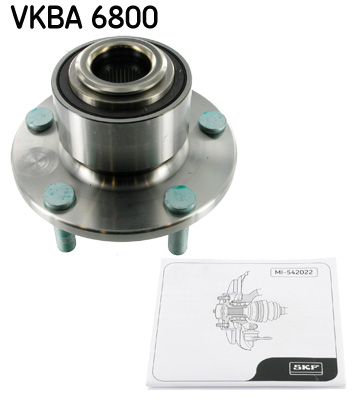 Комплект подшипника ступицы колеса   VKBA 6800   SKF