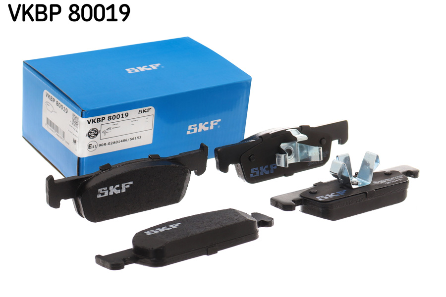 Комплект гальмівних накладок, дискове гальмо   VKBP 80019   SKF