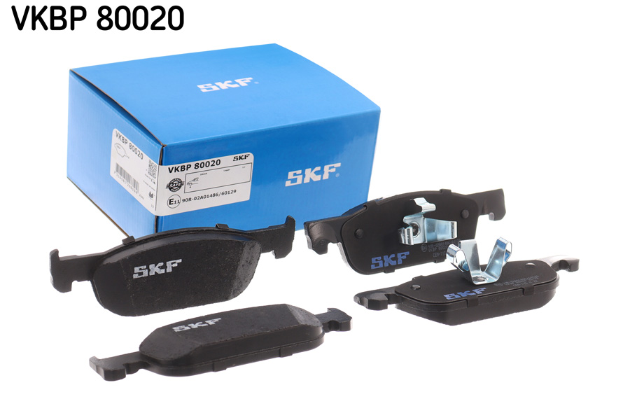 Комплект гальмівних накладок, дискове гальмо   VKBP 80020   SKF