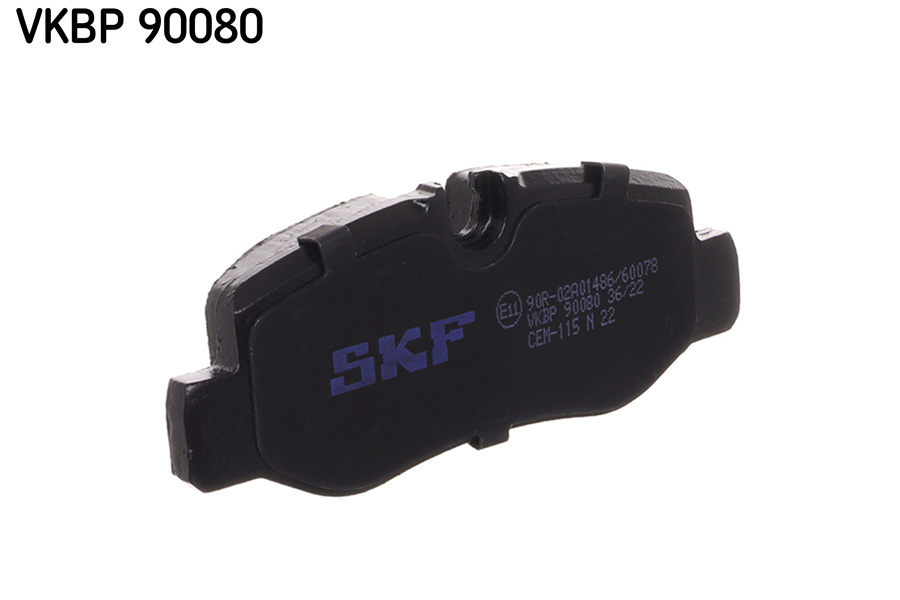 Комплект гальмівних накладок, дискове гальмо   VKBP 90080   SKF