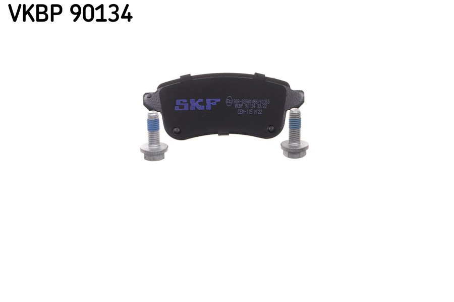 Комплект гальмівних накладок, дискове гальмо   VKBP 90134   SKF