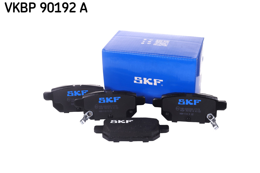 Комплект гальмівних накладок, дискове гальмо   VKBP 90192 A   SKF