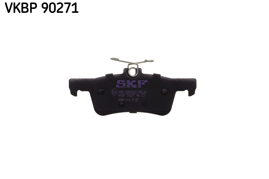 Комплект тормозных колодок, дисковый тормоз   VKBP 90271   SKF