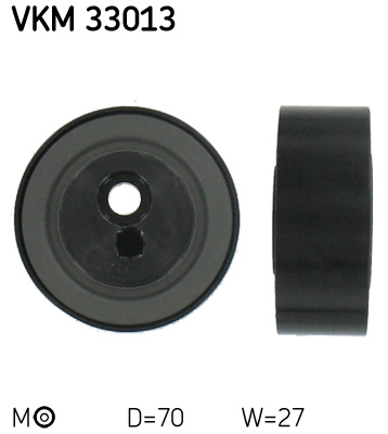 Натяжной ролик, поликлиновой ремень   VKM 33013   SKF