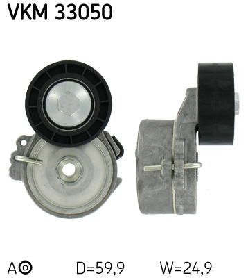 Натяжной ролик, поликлиновой ремень   VKM 33050   SKF