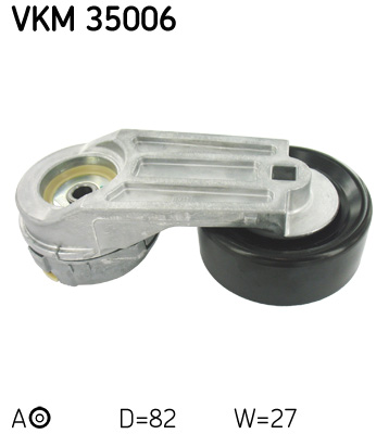 Натяжной ролик, поликлиновой ремень   VKM 35006   SKF