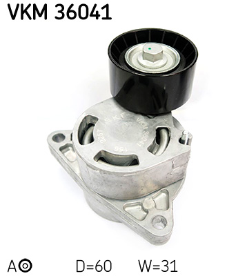 Натяжной ролик, поликлиновой ремень   VKM 36041   SKF
