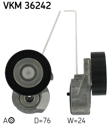 Натяжной ролик, поликлиновой ремень   VKM 36242   SKF