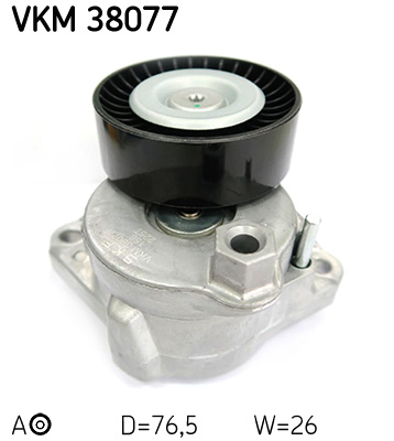 Натяжной ролик, поликлиновой ремень   VKM 38077   SKF