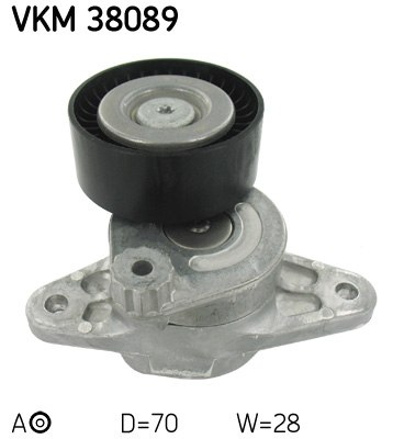 Натяжной ролик, поликлиновой ремень   VKM 38089   SKF