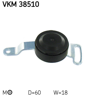 Натяжний ролик, поліклиновий ремінь   VKM 38510   SKF
