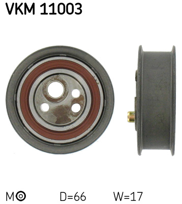 Натяжной ролик, ремень ГРМ   VKM 11003   SKF