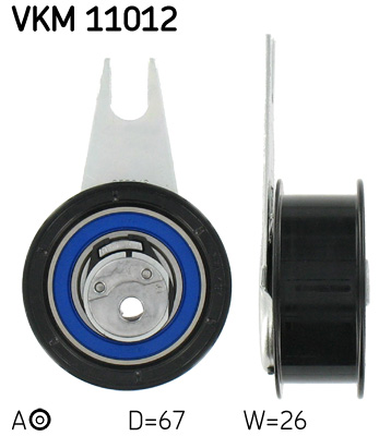 Натяжний ролик, зубчастий ремінь   VKM 11012   SKF