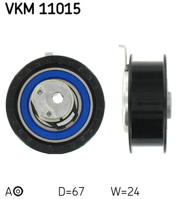 Натяжной ролик, ремень ГРМ   VKM 11015   SKF