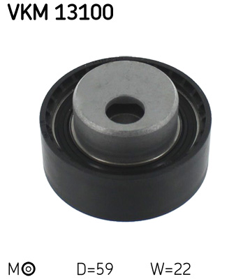 Натяжной ролик, ремень ГРМ   VKM 13100   SKF