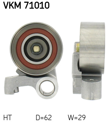 Натяжной ролик, ремень ГРМ   VKM 71010   SKF