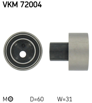 Натяжний ролик, зубчастий ремінь   VKM 72004   SKF