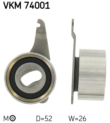 Натяжний ролик, зубчастий ремінь   VKM 74001   SKF