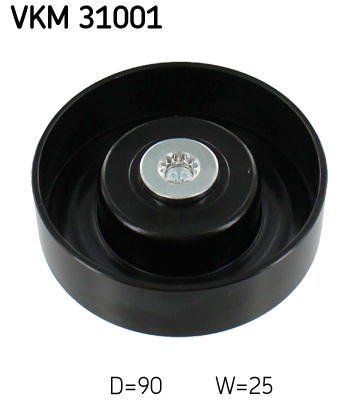 Відвідний/напрямний ролик, поліклиновий ремінь   VKM 31001   SKF