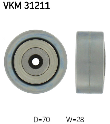 Відвідний/напрямний ролик, поліклиновий ремінь   VKM 31211   SKF