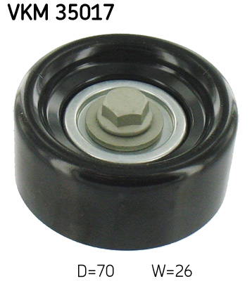 Паразитный / ведущий ролик, поликлиновой ремень   VKM 35017   SKF