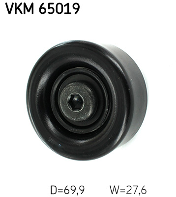 Відвідний/напрямний ролик, поліклиновий ремінь   VKM 65019   SKF
