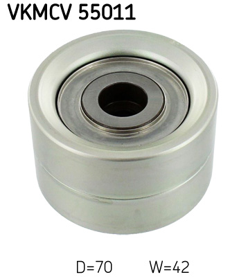 Відвідний/напрямний ролик, поліклиновий ремінь   VKMCV 55011   SKF
