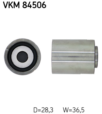 Відвідний/напрямний ролик, зубчастий ремінь   VKM 84506   SKF