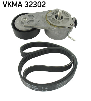 Поликлиновой ременный комплект   VKMA 32302   SKF