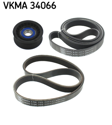 Комплект поліклинових ременів   VKMA 34066   SKF