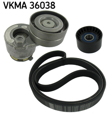 Комплект поліклинових ременів   VKMA 36038   SKF